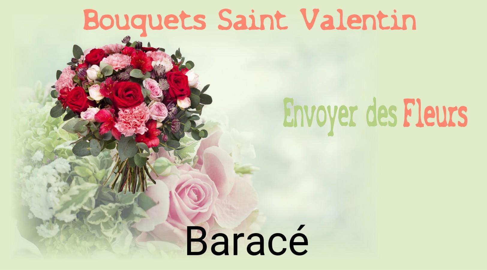 Roses de Saint-Valentin livrées à Baracé